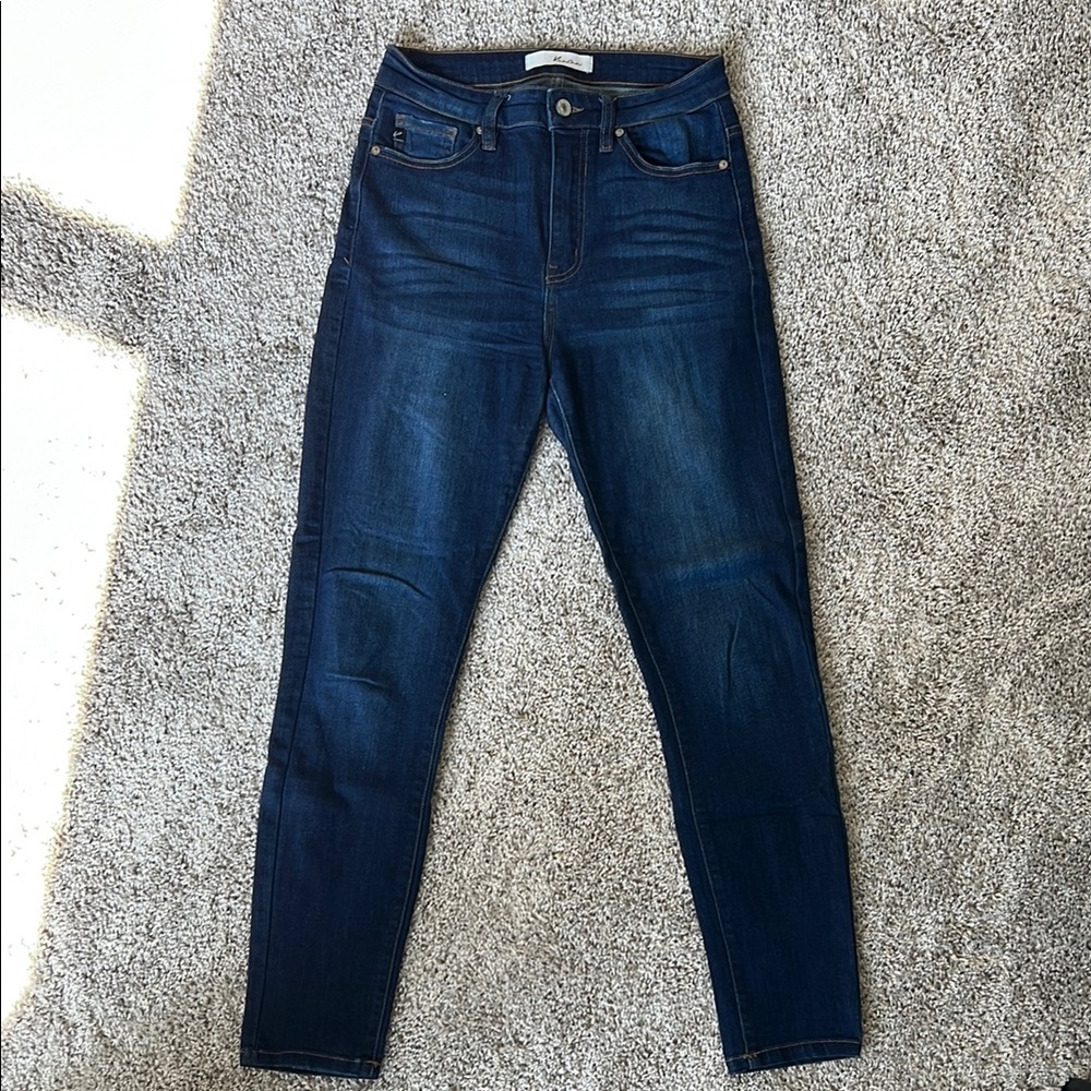 KanCan Dark Blue High Rise Skinny Jeans